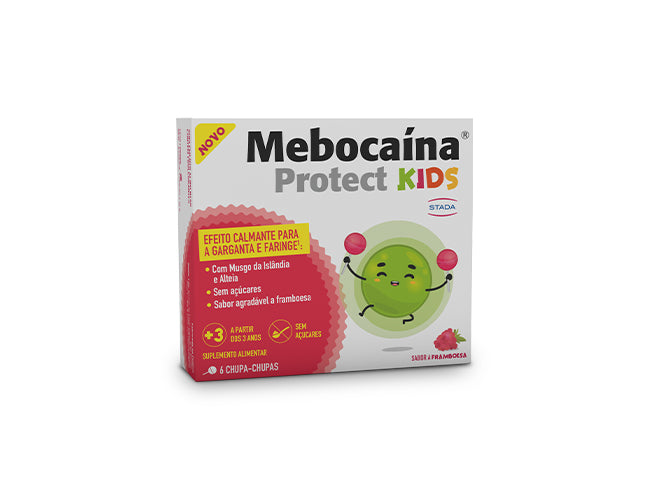 Mebocaína Protect Kids +3A Piruletas x6