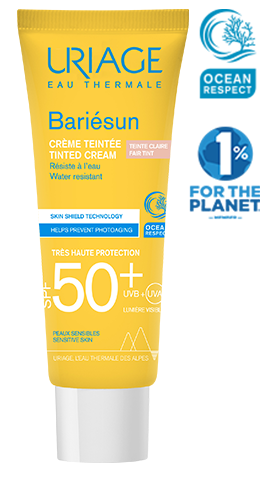 Uriage Bariésun Solar Creme c/Cor Natural Claro FPS50+ 50ml