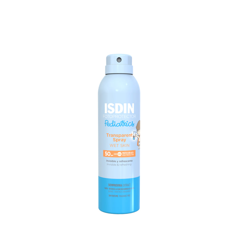 Isdin Fotoprotector Pediatrics Spray Wet Skin Transparente SPF50+ 250 ml