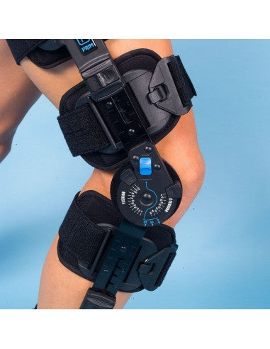 Rodillera posquirúrgica Prim E-SENSE con articulación policéntrica, talla única RS-3000