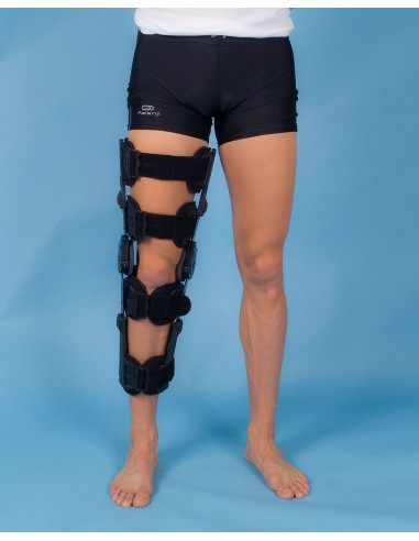 Rodillera posquirúrgica Prim E-SENSE con articulación policéntrica, talla única RS-3000