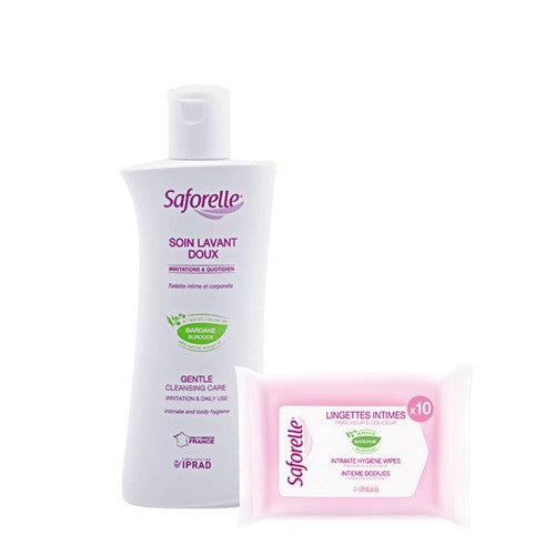 Saforelle Solução Lavagem Higiene Íntima Diária 250ml + Oferta 10 Toalhitas