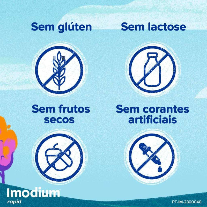Imodium Rapid 10 comp. orodispersíveis