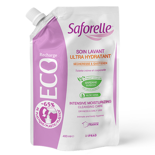 Saforelle Solução Lavagem Íntima Ultra-Hidratante 250ml