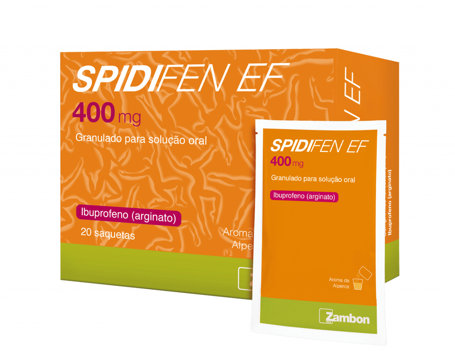 Spidifen EF 400mg Granulado 20 saquetas
