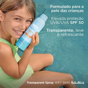 Isdin Fotoprotector Pediatrics Spray Wet Skin Transparente SPF50+ 250 ml
