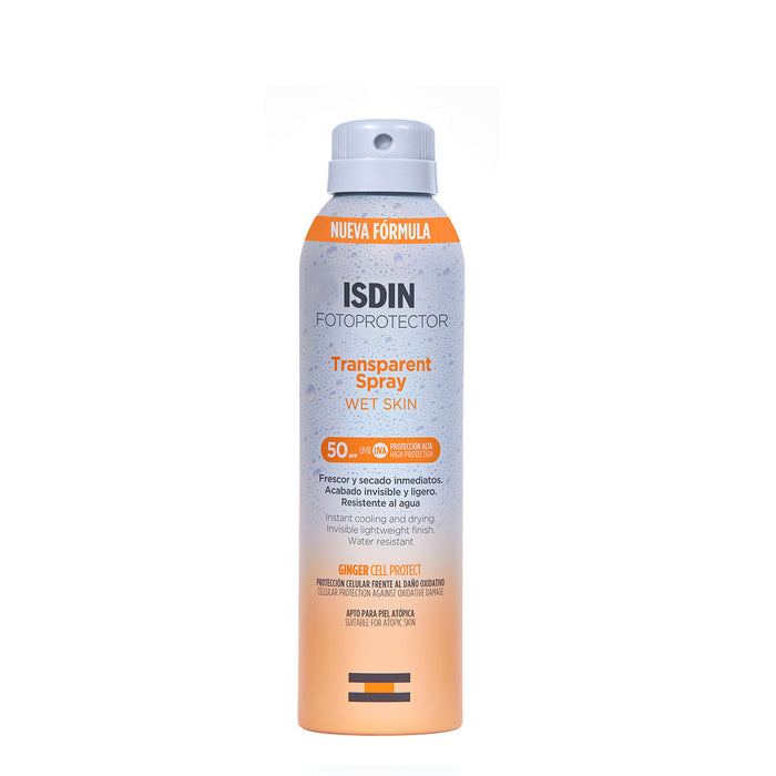 Isdin Fotoprotector Wet Skin Spray Transparente 250 ml