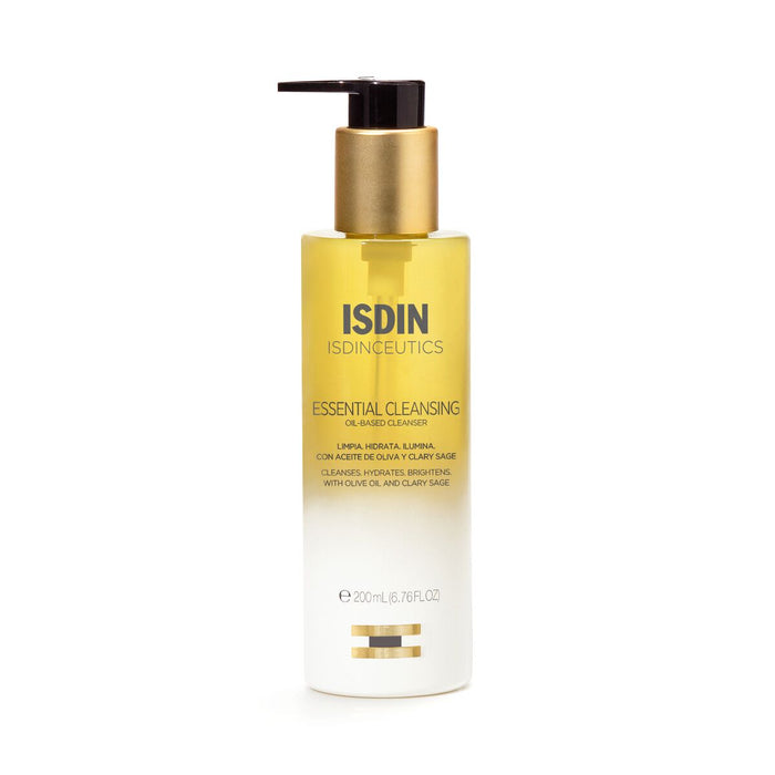 Isdin Isdinceutics Essential Cleansing Óleo Limpeza Facial 200ml