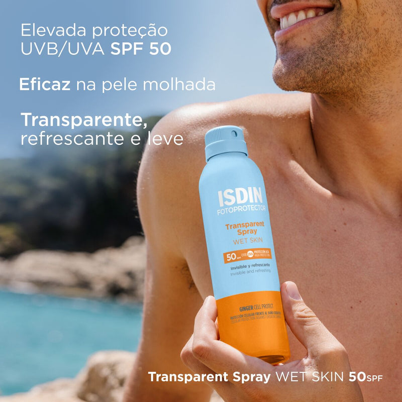 Isdin Fotoprotector Wet Skin Spray Transparente 250 ml