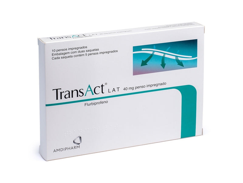 TransAct Lat 40mg Penso Impregnado x10