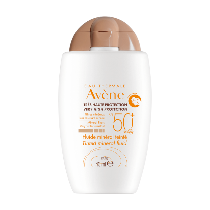 Avène Solar Fluído Mineral com Cor SPF50+ 40 ml