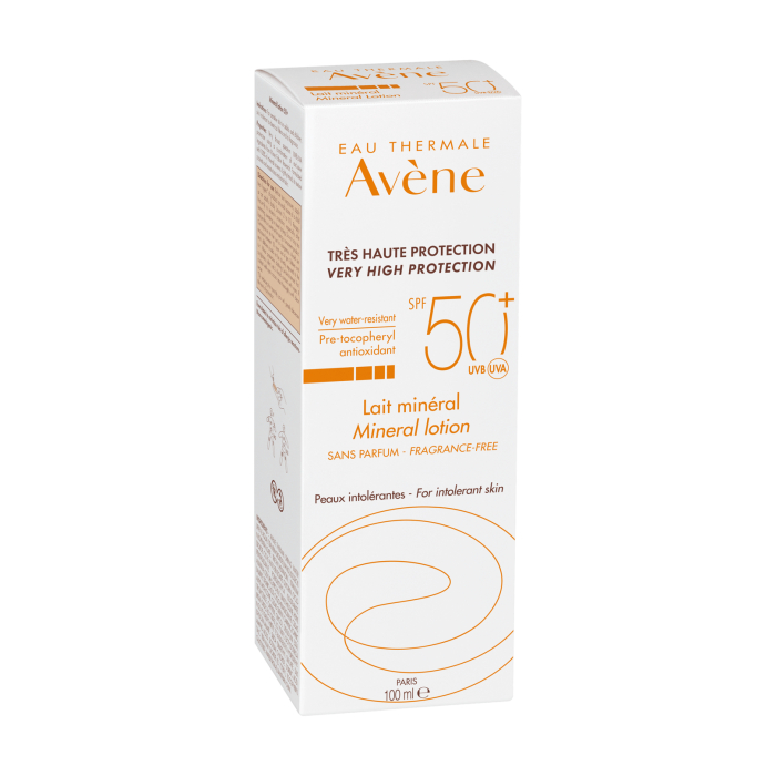 Avène Solar Leite Mineral SPF50+ 100 ml