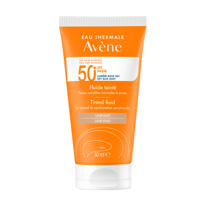 Avène Solar Fluído com Cor SPF50+ 50 ml