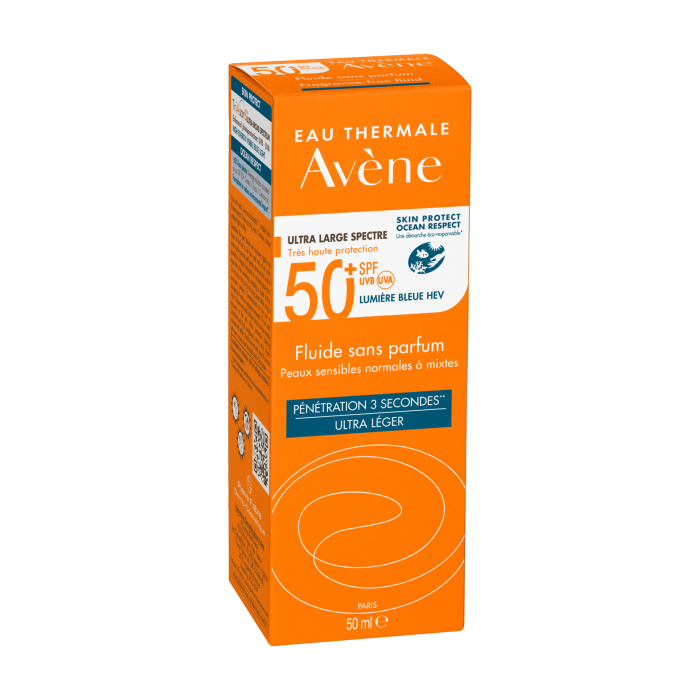 Avène Solar Fluído s/Perfume SPF50+ 50 ml