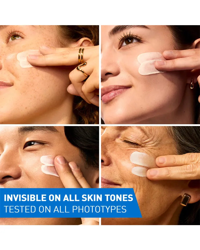 CeraVe Fluido Protetor Solar Invisível Hidratante Pele Normal a Seca FPS50+ 50ml