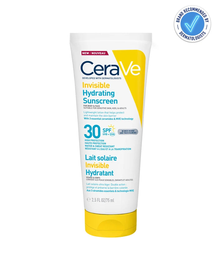 CeraVe Protetor Solar Invisível Hidratante Rosto & Corpo FPS30