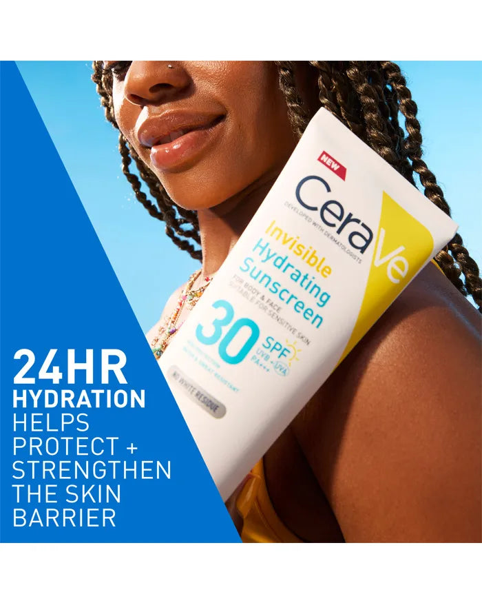 CeraVe Protetor Solar Invisível Hidratante Rosto & Corpo FPS30