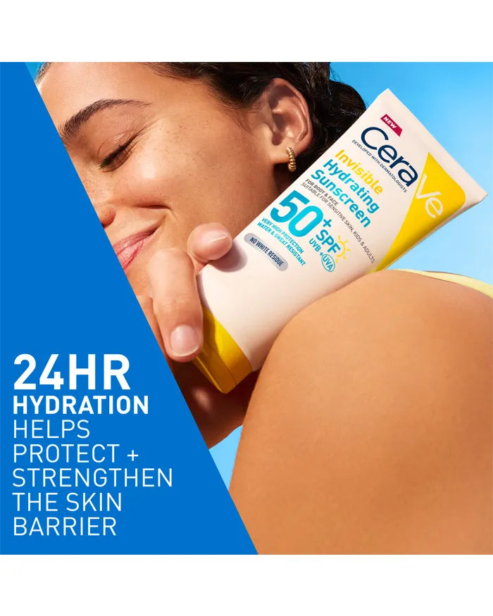CeraVe Protetor Solar Invisível Hidratante Rosto & Corpo FPS50+
