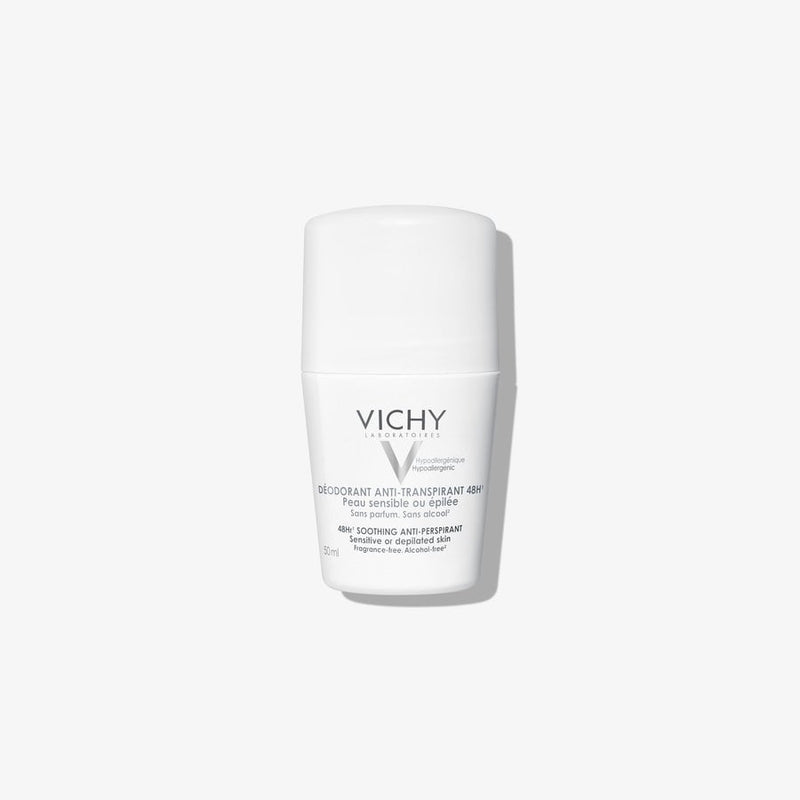 Vichy Desodorizante Pele Sensível Roll-On Antitranspirante 48h 50 ml