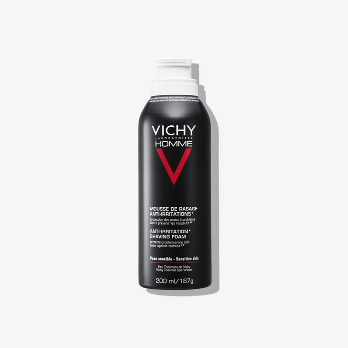 Vichy Homme Espuma de Barbear Pele Sensível 200 ml