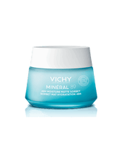 Vichy Minéral 89 Gel Sorbet Mate Hidratação 48h 50ml