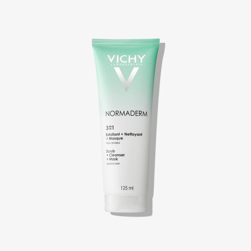Vichy Normaderm Gel Esfoliante 3-em-1 125 ml