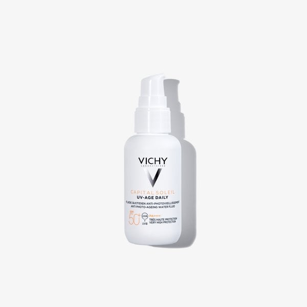 Vichy Capital Soleil Solar UV-Age Daily Fluido Anti-Envelhecimento Rugas FPS50+ 40ml