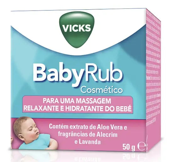 Ungüento de masaje Vicks Babyrub +6M 50 g