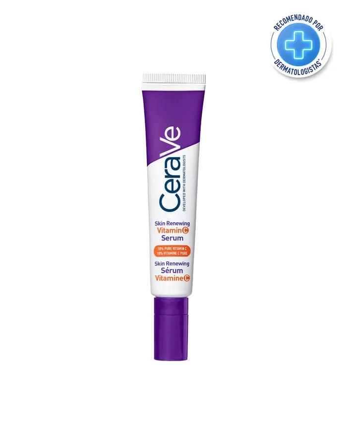 CeraVe Skin Renewing Sérum 10% Vitamina C Anti-Idade Luminosidade 30ml