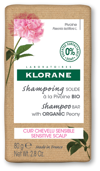 Klorane Peónia BIO Champô Sólido 80gr