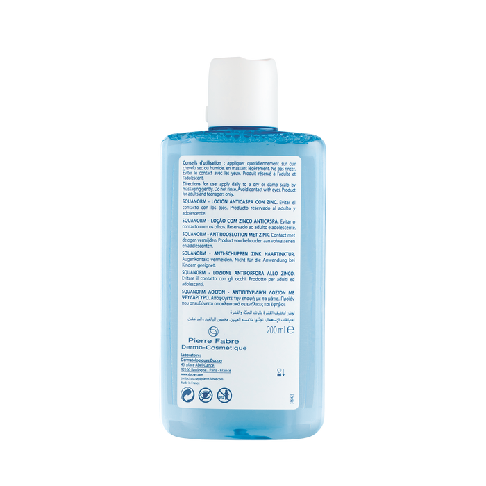 Ducray Squanorm Loção Anti-Caspa com Zinco 200ml