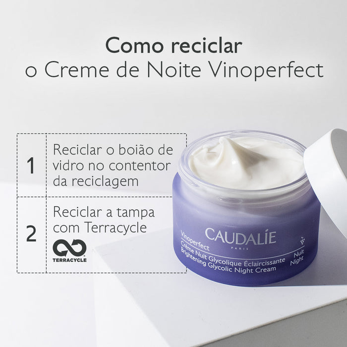 Caudalie Vinoperfect Creme de Noite Glicólico Antimanchas 50ml