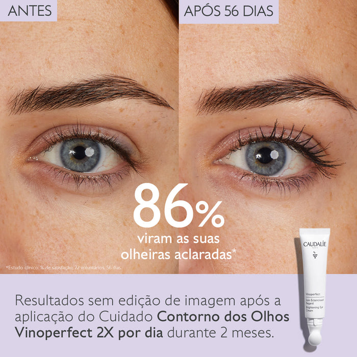 Caudalie Vinoperfect Cuidado Aclarador Contorno dos Olhos 15ml