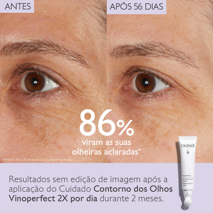 Caudalie Vinoperfect Cuidado Aclarador Contorno dos Olhos 15ml