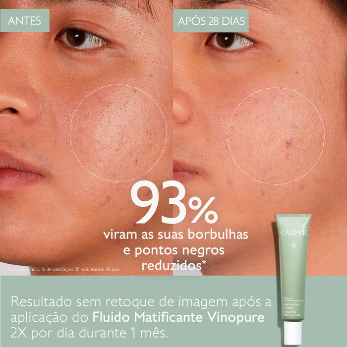 Caudalie Vinopure Fluido Matificante Hidratante 40ml