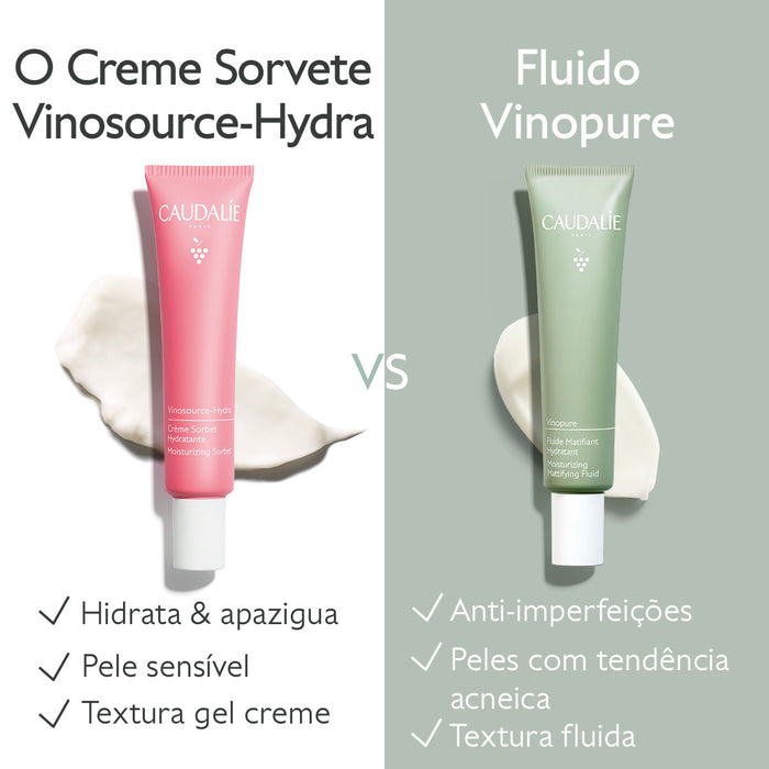 Caudalie Vinopure Fluido Matificante Hidratante 40ml