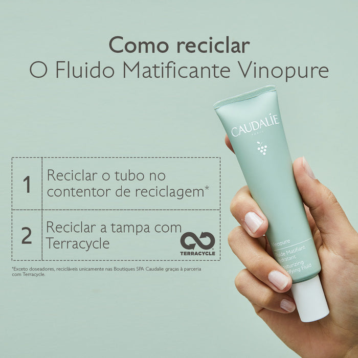 Caudalie Vinopure Fluido Matificante Hidratante 40ml