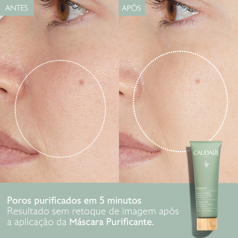 Caudalie Vinopure Máscara Purificante 75ml