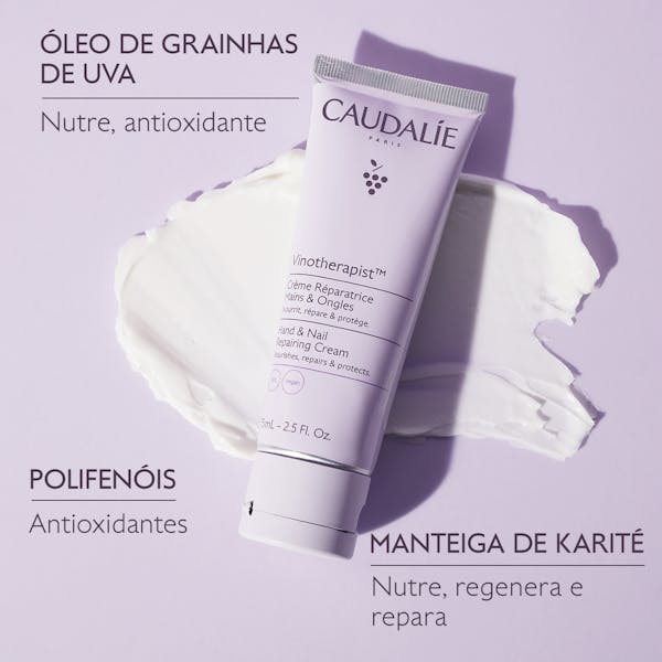 Caudalie Vinothérapist Creme Reparador Mãos e Unhas 75ml