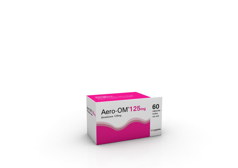 Aero-OM  125mg Capsulas moles