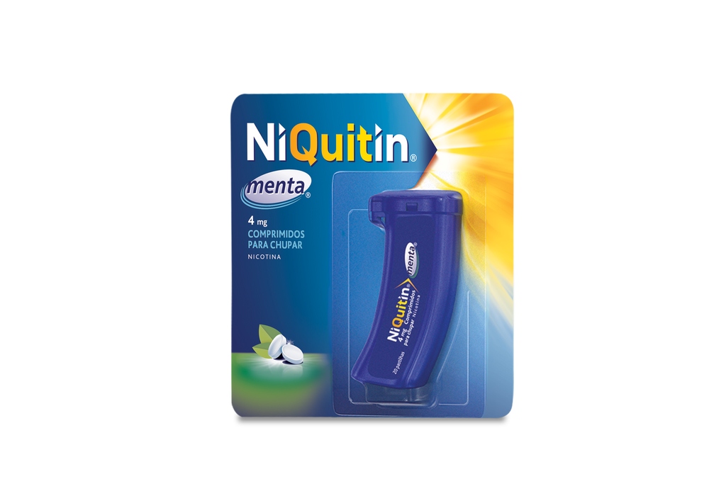 Niquitin Menta 4 mg Comprimidos