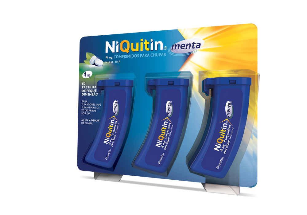 Niquitin Menta 4 mg Comprimidos