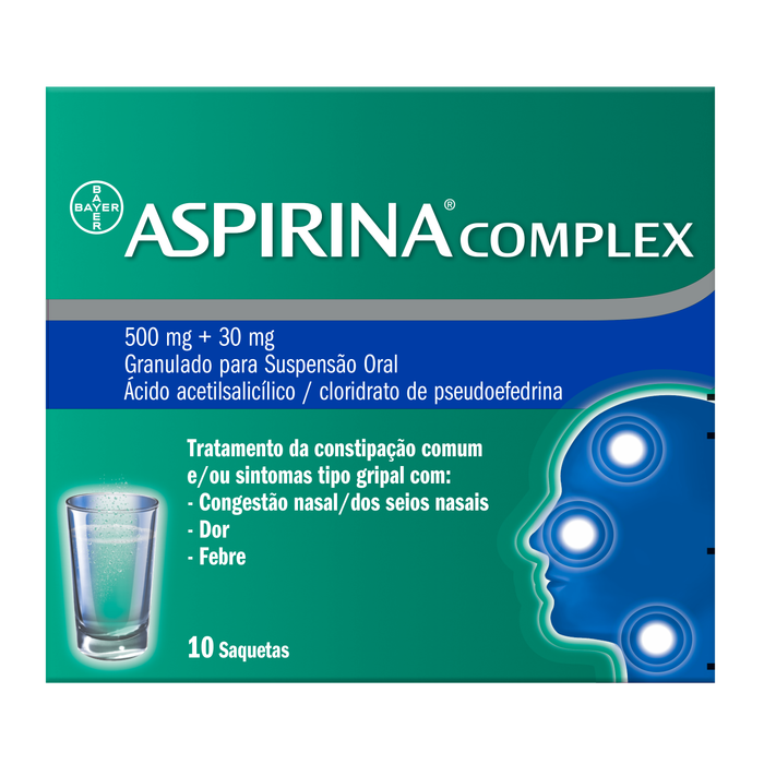 Aspirina® Complex Granulado Efervescente 10 saquetas