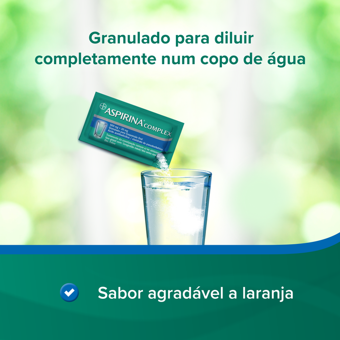 Aspirina® Complex Granulado Efervescente 10 saquetas