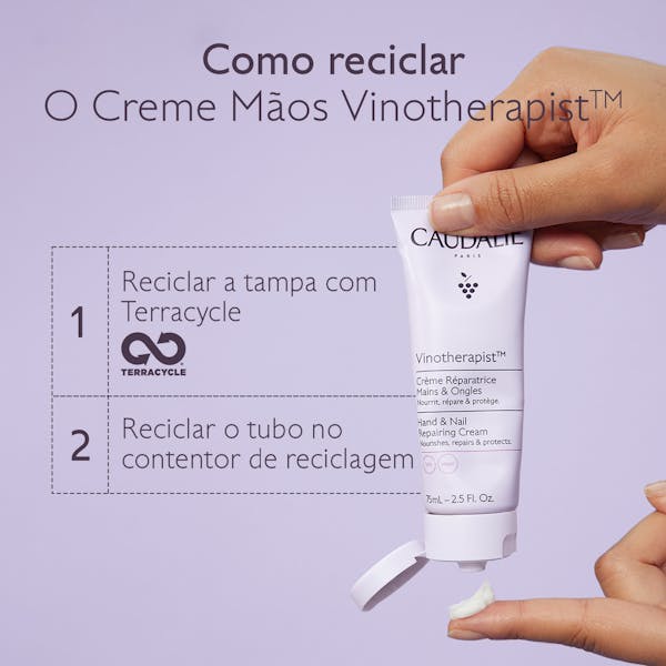 Caudalie Vinothérapist Creme Reparador Mãos e Unhas 75ml