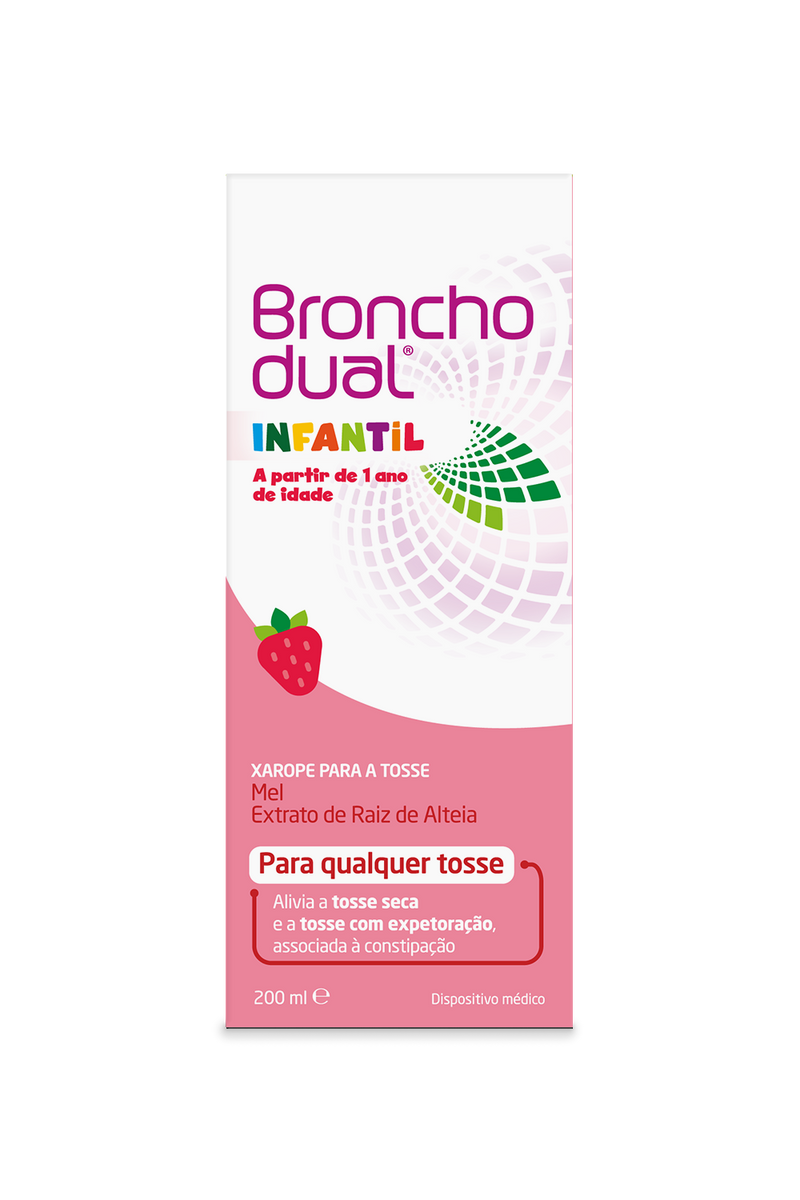 Jarabe para la tos infantil Bronchodual 200 ml
