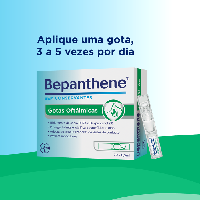 Bepanthene® Gotas Oftálmicas Monodoses 20x0,5ml