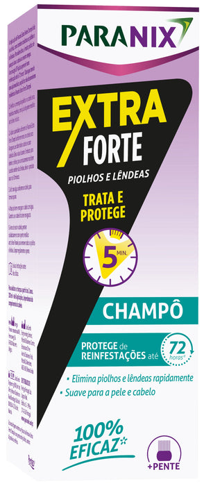 Paranix Extra Forte Champô 200ml
