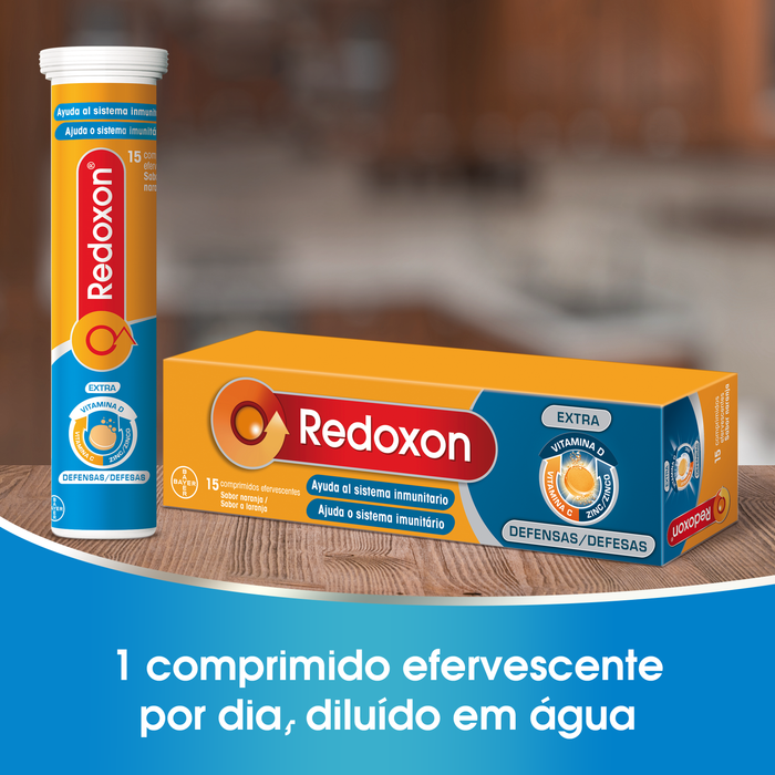 Redoxon Extra Defesas 15 comp. efervescentes