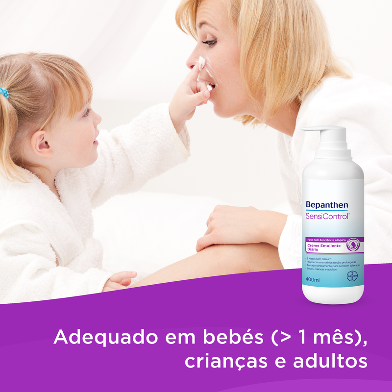 Bepanthen SensiControl® Creme Emoliente Diário 400 ml
